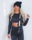 2 piece sporty Lounge charcoal Grey