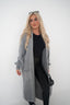 Longline Cardigan Grey