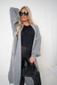 Longline Cardigan Grey